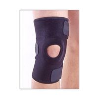 Therapist's Choice® Knee Brace, Universal Size, Open Patella, 3 Hook-and-Loop Fastener Strap Closures, 10" Long