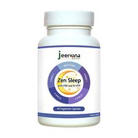 Zen Sleep with P5P and 5-HTP, REM Sleep Aid Supplement, 60 Vegan Capsule