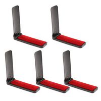 Baosity 5 Pcs Foldable Clothes Dust Brush Lint Fluff Fabric Pet Hair Remover Cleaner