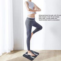 AYNEFY Smart Body Fat Weight Scale, 18 Measurement Digital LCD Electronic Weight Scale for Home for Home Office