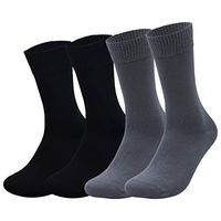 McWay Diabetic Bamboo Socks Seamless Loose Calf Socks (Diabetic Socks, 4)