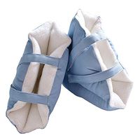 Heel Pressure Ulcer Pad, Heel Pillow Protector, Relieve Pressure from Sores and Ulcers, Wheelchair Foot Cover Provide Secure and Comfort,Protector Pillow to Relieve Pressure from Sores(1 Pair)