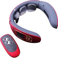 TINTON LIFE Official Electric Pulse Neck Massager with Heat Smart Rechargeable Wireless 4D Neck Massage Equipment Portable Deep Tissue Massage Trigger Point Cervical Vertebra Treatment Instrument