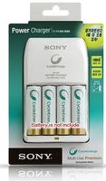 SONY Ni-MH AA AAA Cycle Energy Rechargeable Battery Quick Charger BCG-34HLD