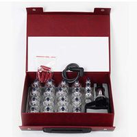 GEEFSU-Cupping Portable Magnetic Moxibustion Type,Relaxing Massage and Dredge The Meridian - Thickening 19 Vacuum