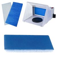 Master Airbrush Brand Hobby Airbrush Spray Booth Filter Set, Fits Master, Paasche, Sky Enterprise, Airhobby and Many Others.
