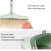 Broom Household Folding Windproof Household Plastic Broom Cleaning Set Plastic Soft Anti-slip Floor Cleaning Brush Size 90×32cm