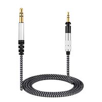 Tiandirenhe Replacement Cable for Sennheiser HD598 HD558 HD518 HD 598 Headphone Earphone Headset 3.5mm to 2.5mm Stereo Bass 1.8m Audio Cables (Hd598)