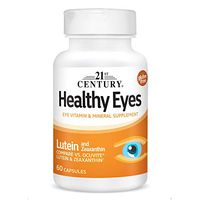 21st Century Healthy Eyes Lutein and Zeaxanthin Capsules, 60 Count