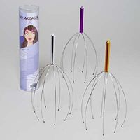 Lot of 3 Head Massagers Stress Release Relax Muscle Tension Colors Vary