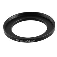 Water & Wood Replacement 40.5mm-52mm Camera Metal Filter Step Up Ring Adapter