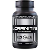 Kaged Muscle, Premium L-Carnitine 500 mg, Stimulant Free for Men & Women, Supports Recovery and reduction of post-workout markers of muscle stress and soreness , Carnitine, 120 Veggie Capsules