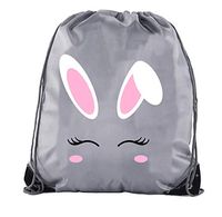 Reuseable Gift Bags, Easter Egg Treat Bags, Drawstring Goodie Bags for Kids