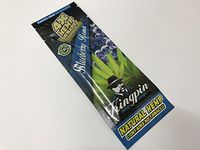 Kingpin Pure Hemp Wraps - 4 Wraps Per Pack - (Blueberry Bomb)