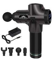 LIVN Well Professional Deep Tissue Handheld Massage Gun - Pain Relief, Releive Muscle Soreness, Massager for Athletes, Fitness Recovery