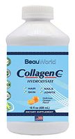 Liquid Collagen C Plus Collagen Supplement Collagen Hydrolysate Collagen Protein Plus Vitamin C Promotes Healthy Joint Cartilage, Skin, Hair, Nail; Non-GMO and Gluten-Free - 16 Ounces