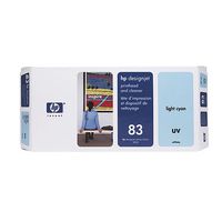 HP 83 C4964A UV Printhead and Printhead Cleaner for DesignJet 5000 series, Light Cyan