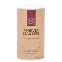 Forever Beautiful Superfood Mix by Your Super, Plant Based Anti-Aging & Skin Health, Produce Natural Collagen, Powder Fruit Blend with Essential Vitamins & Minerals, Non-GMO, Organic Ingredients
