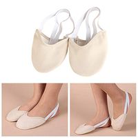 MacRoog Foot Thong Toe Dance Paws Pads Half Lyrical Forefoot Cover Feet Cushion/Dance Ballet Shoes 1 Pair