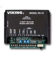 VIKING ELECTRONICS 15 Watt Paging Amplifier and Loud Ringer / VK-PA-15 / by Viking