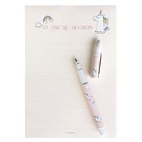 A5 Notepad : Unicorn / Cute Notepad / Lunarbaystore.com