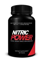 Nitric Power Nitric Oxide Supplement with L-Argenine - 800mg - Promotes Muscle Growth, Vascularity and Energy - Supports Physical Endurance, 60 Capsules
