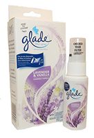 Glade Scented Air Filter Spray, Lavender & Vanilla, 2 oz, FSLV