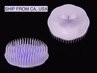 2 Pcs Hair Head Body Scalp Washing Massager Shampoo Brush