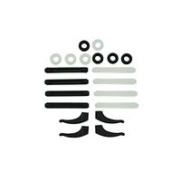 10 Pairs Comfortable Silicone Anti-slip Round Eyeglass Retainers For Sunglasses, Reading glasses, Eyeglass Ear Hook, Eyeglass Temple Tips for Sports