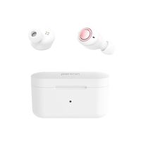 Partron PWE-100 True Wireless Earbuds aptX Whole Day Battery Hi-Fi Sound Infinite Wireless Sound Compatible with iPhone/Android & Bluetooth Enabled Devices (Metalic Black) (Metalic White)