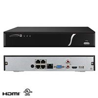 Speco N8NXL2TB 8 Channel NVR with Built-inPoE+ Switch