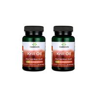 Swanson Krill Oil - Maximum Strength 1 g 30 Sgels 2 Pack