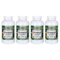 Swanson Chlorophyll 60 Milligrams 300 Veg Capsules (4 Pack)