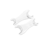 Easyinsmile Autoclavable Dental Mouth Opeaner Double Sided Lip and Cheek Retractor for Posterior Photography 2pcs/Pack