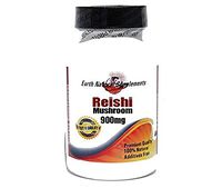 Reishi Mushroom 900mg * 100 Caps 100% Natural - by EarhNaturalSupplements
