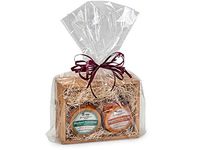 Gift Basket Size Cello Bag Gusseted - 100 Pack - 12" x 4" x 20"