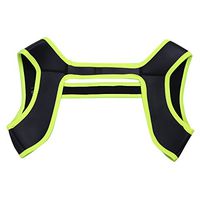 iEFiEL Mens Neoprene Harness Sports Shoulder Supports Braces Protective Gear Fitness Black Medium
