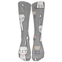 NEW Rabbits Dreamy Bunny Rabbit Compression Socks Women's Men's Classics Knee High Socks Sport Long Sock One Size