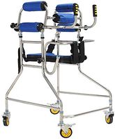 BXUFEI Standing Walk Stand/Walk Aid Equipment/Stand Frame Height Adjustable for Rehabilitation Device Folding Lower (Sponge Crotch Sustain)