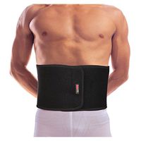 Adjustable Waist Trimmer Belt,Workout Thermal,Weight Loss Wrap,Men and Women Black - H02 by Mumian (L) (L)