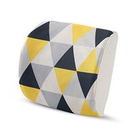 SPLY DTEM Memory Foam Waist Cushion - Premium Lumbar Support Pillow Lower Back Pain Relief, Protect and Soothe Your Back - Improve Your Posture - Soft and Sturdy Balanced Chair Pillows.