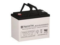 C&D Technologies DCS-33IT Replacement Battery - 12 Volt 35AH IT Terminal by SigmasTek
