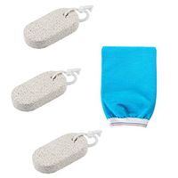 Double Sided Pumice Stone 100% Pedicure Tool - Best Callus Remover And Foot Scrub from Lava Rock Exfoliates Feet & Smooths Skin