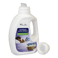 LivePure LP-DET-40 Anti-Allergen 40 OZ Laundry Detergent for Dust Mites, Pet Dander, Allergies, White
