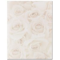Masterpiece Blush Roses Letterhead - 8.5 x 11 - 100 Sheets