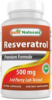 Best Naturals Resveratrol 500 mg 60 Capsules
