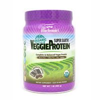 Bluebonnet Nutrition Super Earth Organic VeggieProtein Powder Original, Chocolate Mocha Flavor, 1 Pound
