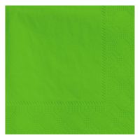 Hoffmaster 180361 Beverage Napkin, Regal Embossed, 2-Ply, 1/4 Fold, 9-1/2" Length x 9-1/2" Width, Fresh Lime (4 Packs of 250)