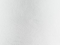 Pack of 1, Solid White Embossed Gloss 24" x 100' Gift Wrap Roll for Holiday, Party, Kids' Birthday, Wedding & Special Occasion Packaging