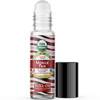 Essential Oil for Muscle Pain (USDA Organic - 100% Pure) Pre-Diluted Blend of Essential Oils Recommended by Aromatherapists for Aromatherapy - 10ml